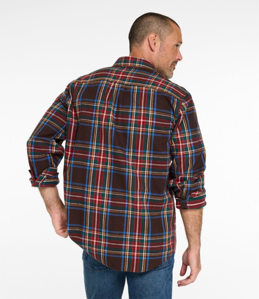 Men's Scotch Plaid Flannel Shirt, Traditional Fit - US 6113