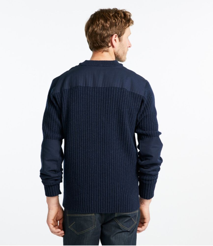 Men's Commando Sweater, Henley - US 2191