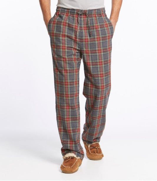 Men's Scotch Plaid Flannel Sleep Pants - US 3306