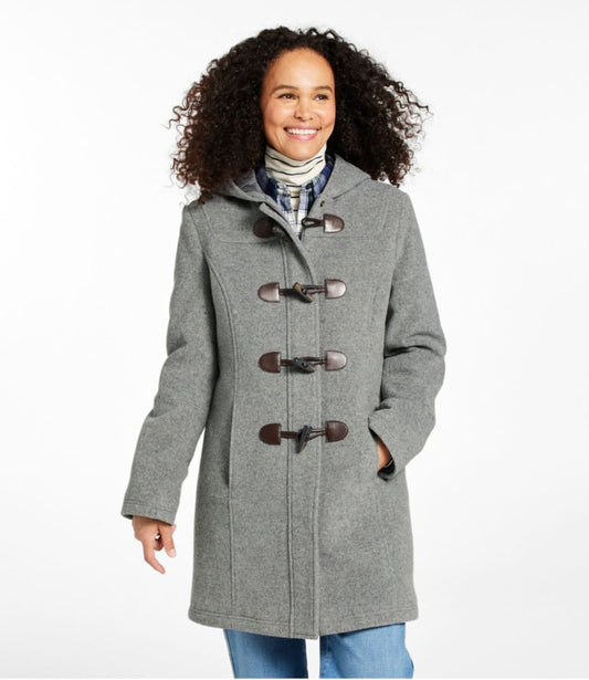 Women's Classic Lambswool Duffel Coat - US 9830