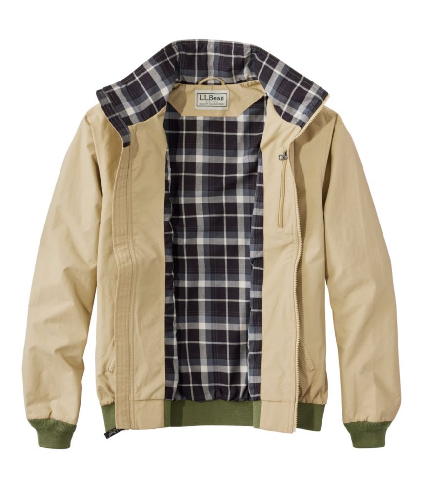 Men's Warm-Up Jacket, Flannel-Lined - US 7419