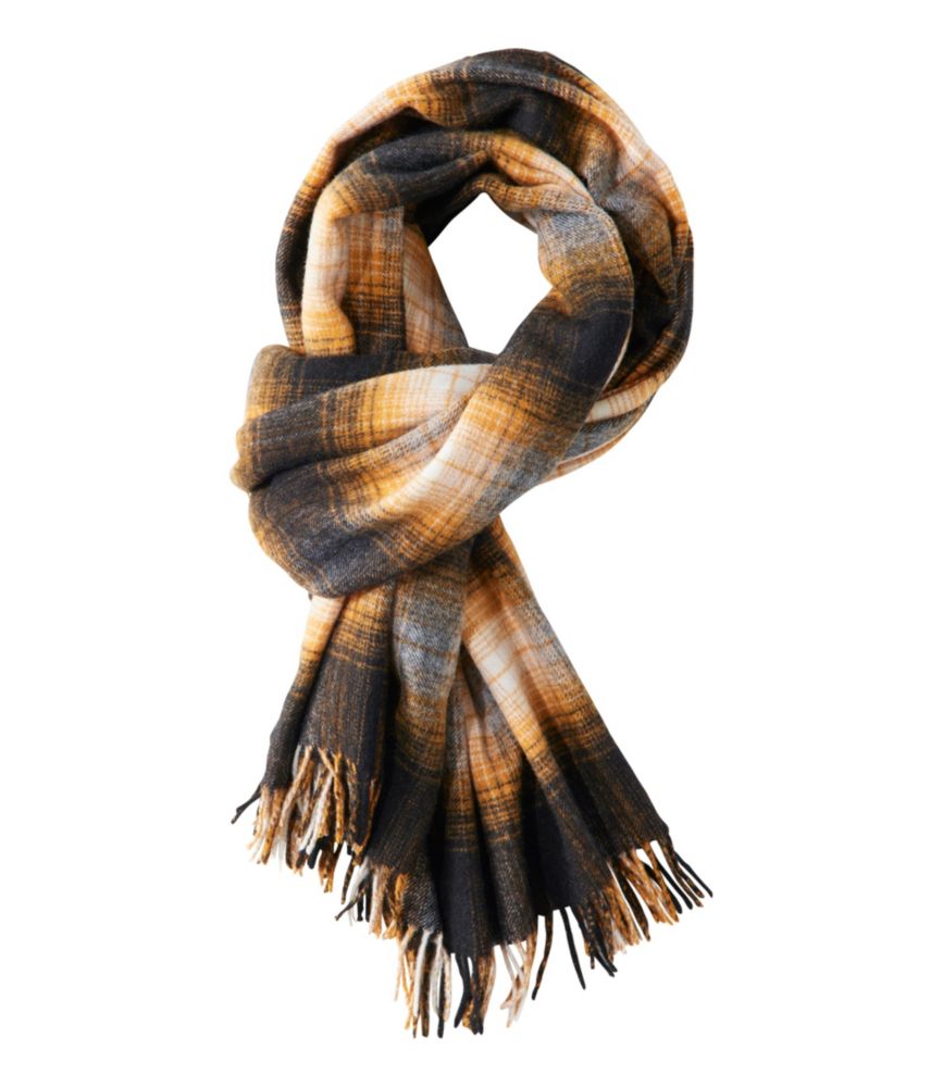 Women's Signature Wool Scarf, Plaid - US 0622