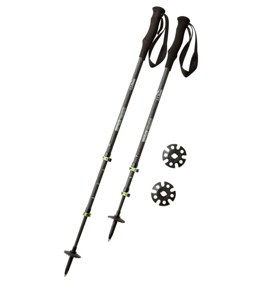 L.L.Bean Hikelite Four-Season Carbon Hiking Poles - US 4490