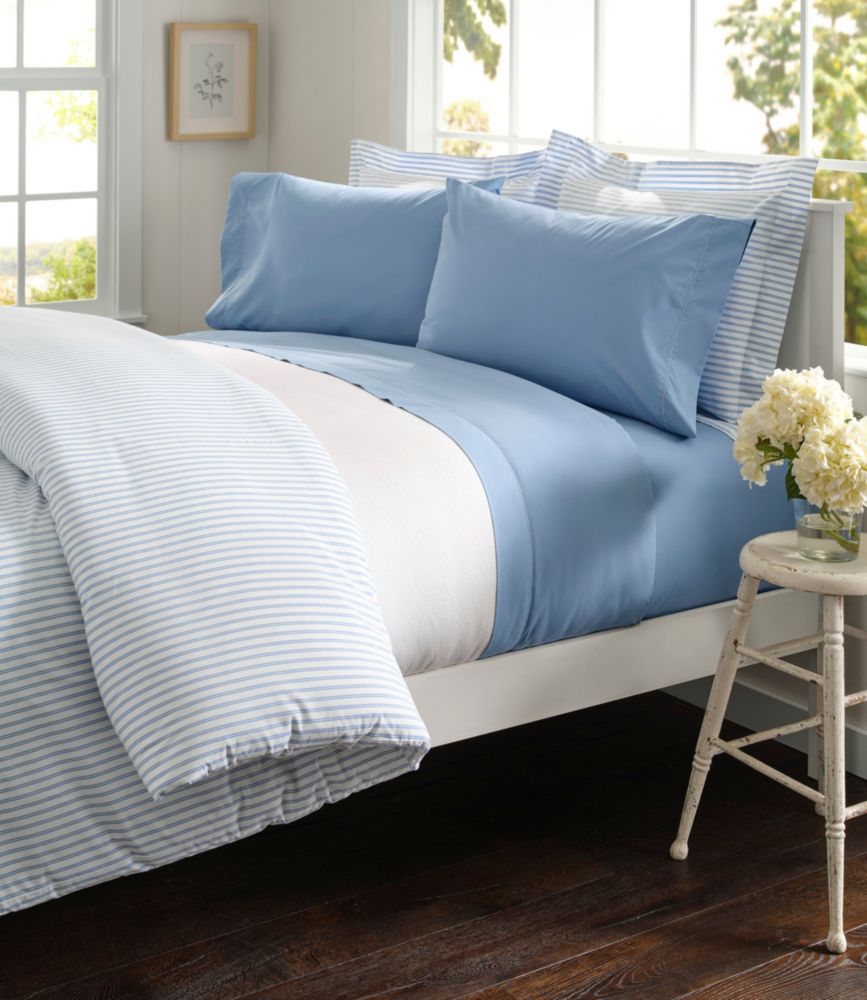 Premium Egyptian Percale Comforter Cover Collection, Stripe - US 9118