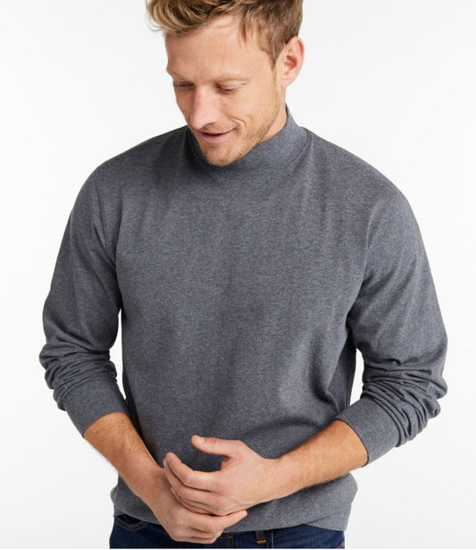 Men's Carefree Unshrinkable Mockneck Shirt - US 9020