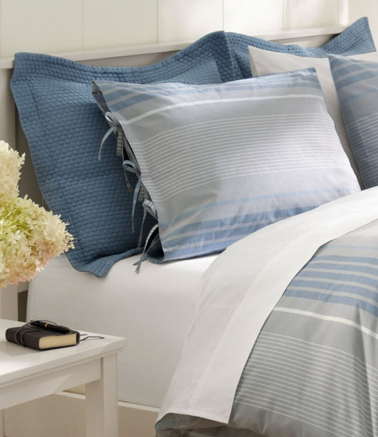 Organic Honeycomb Matelassé Sham - US 7686