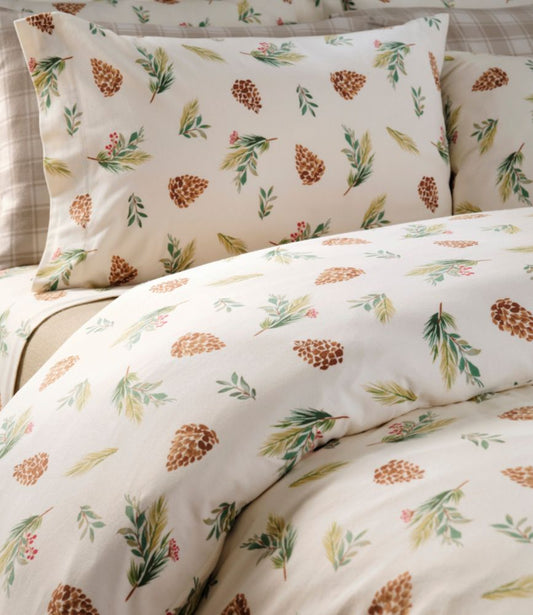 Evergreen Flannel Comforter Cover Collection - US 7290
