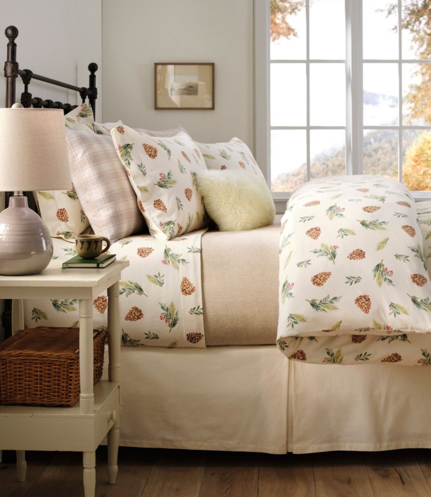 Evergreen Flannel Comforter Cover Collection - US 7290