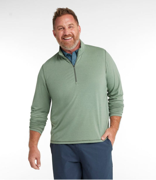 Men's Everyday SunSmart® Tee, Long-Sleeve Quarter-Zip - US 1647
