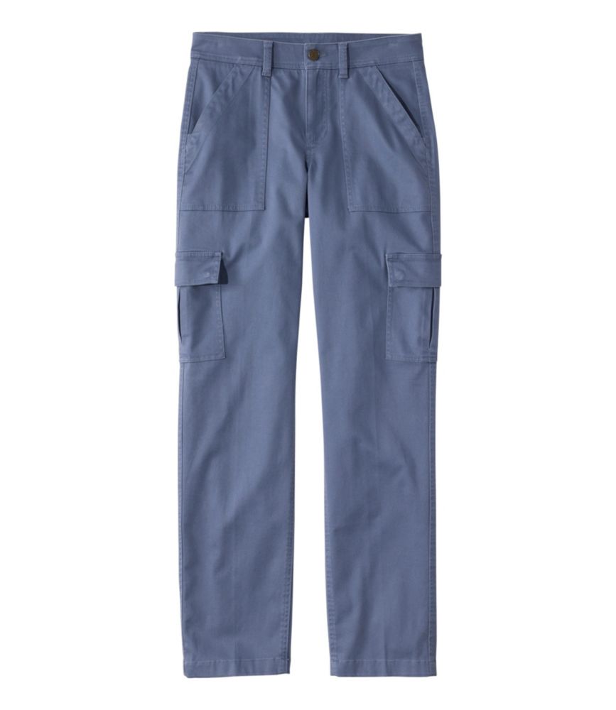 Women's Comfort Stretch Pants, Mid-Rise Straight-Leg Cargo - US 9347
