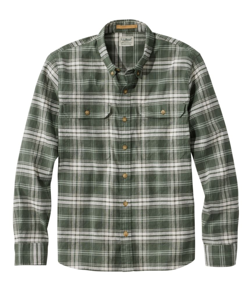 Men's Stonecoast Hemp Shirt, Long-Sleeve, Slightly Fitted Untucked Fit - US 6759