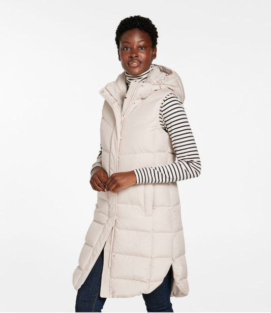 Women's Popham Puffer Long Vest - US 7502
