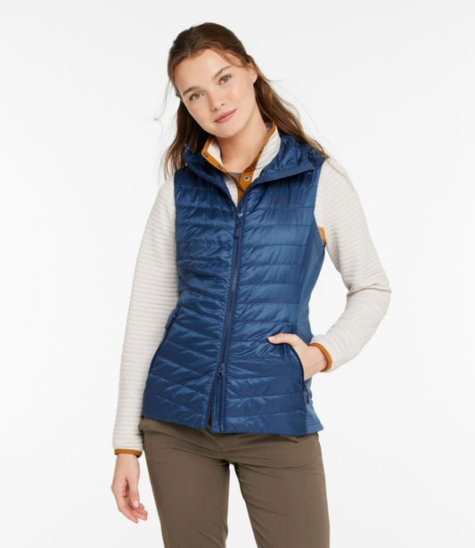 Women's PrimaLoft Packaway Long Vest - US 8635