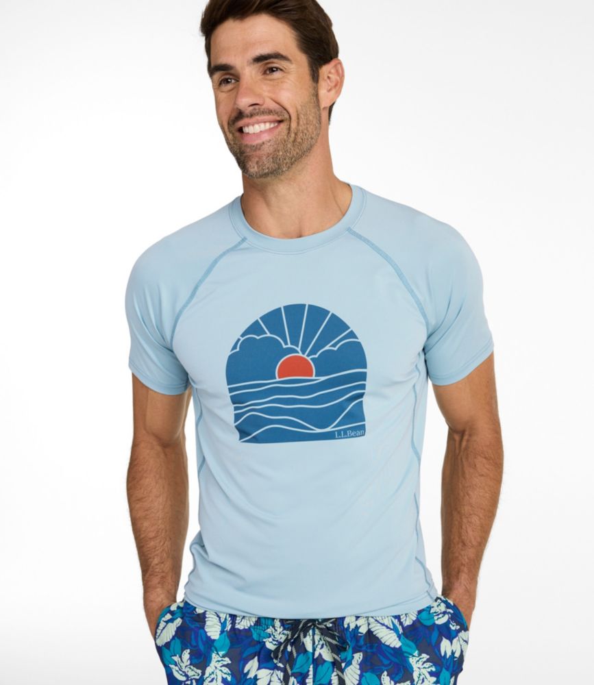 Men's Swift River Cooling Sun Shirt, Short-Sleeve Graphic - US 6371