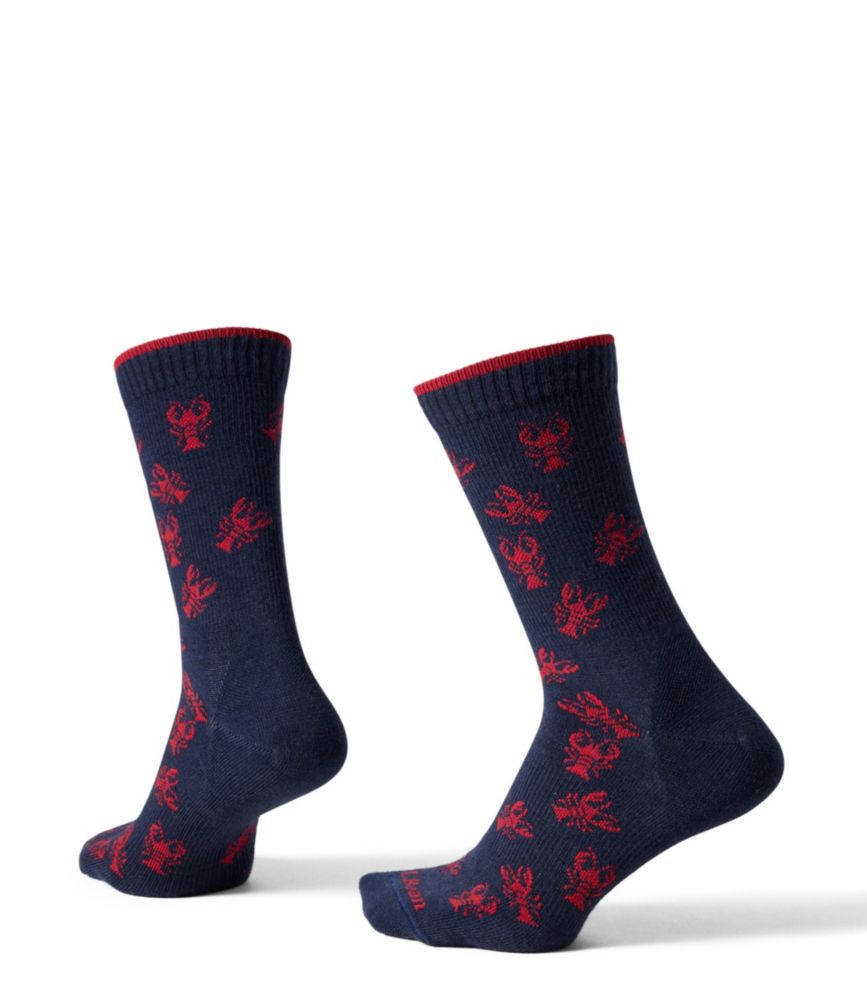 Adults' L.L.Bean Maine Motif Socks - US 7850