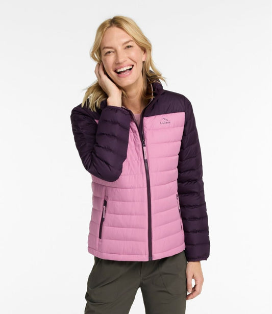 Women's Access Down Puffer, Colorblock - US 1354
