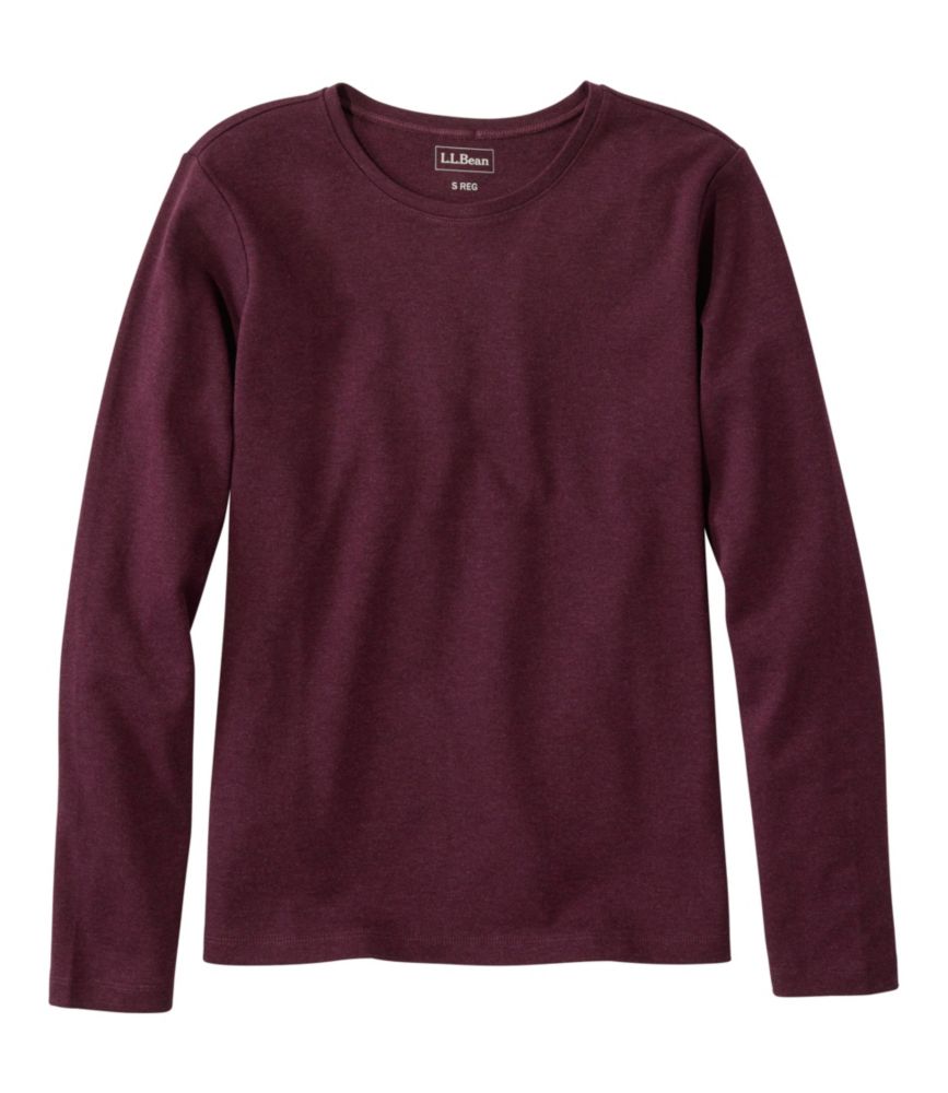 Women's L.L.Bean Tee, Long-Sleeve Crewneck - US 1414