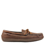 Men's Handsewn Slippers, Flannel-Lined - US 4144