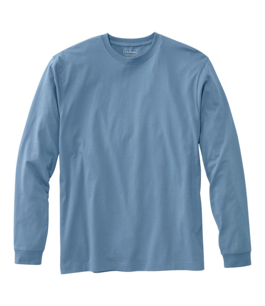 Men's Carefree Unshrinkable Tee, Traditional Fit, Long-Sleeve - US 8847
