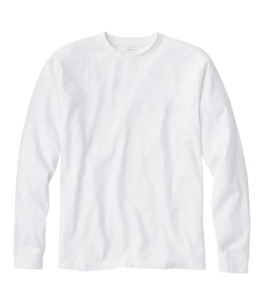 Men's Carefree Unshrinkable Tee, Traditional Fit, Long-Sleeve - US 8209