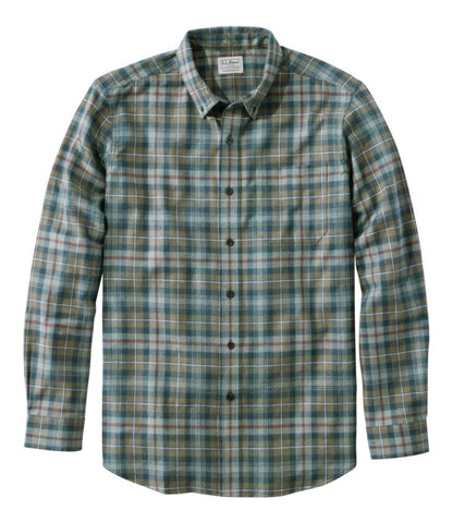 Men's Scotch Plaid Flannel Shirt, Traditional Fit - US 0716