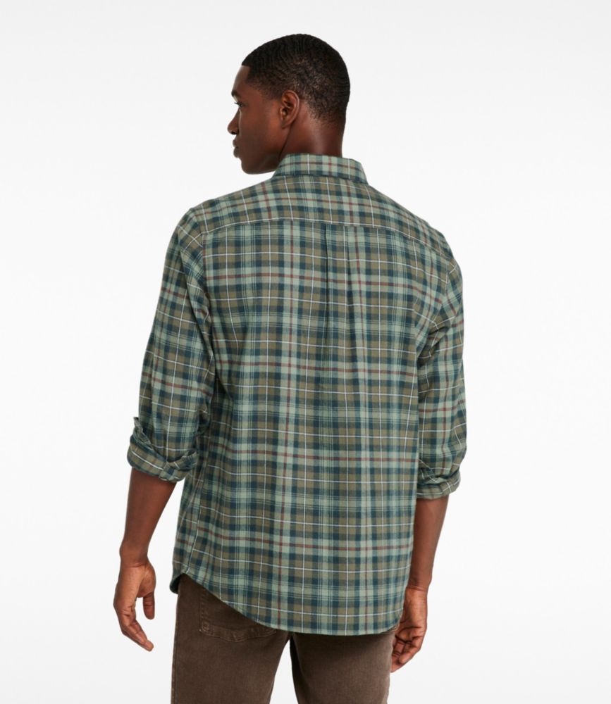 Men's Scotch Plaid Flannel Shirt, Traditional Fit - US 0716