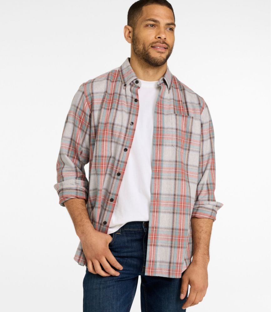 Men's Scotch Plaid Flannel Shirt, Traditional Fit - US 5625