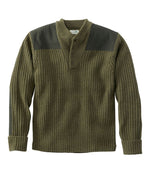 Men's Commando Sweater, Henley - US 7281