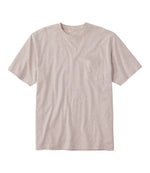 Men's Carefree Unshrinkable Tee with Pocket, Traditional Fit - US 4992