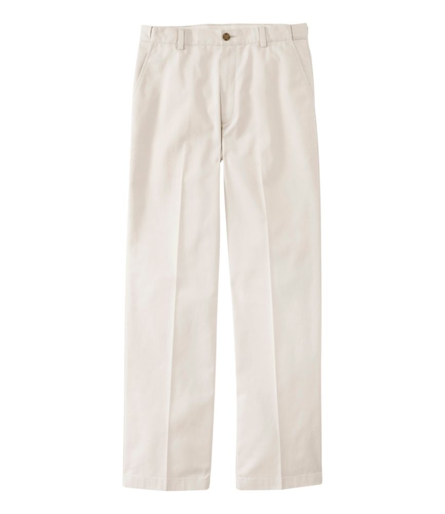 Men's Wrinkle-Free Double L® Chinos, Natural Fit, Hidden Comfort, Plain Front - US 4719