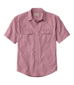Men's Sunwashed Canvas Shirt, Traditional Fit Short-Sleeve - US 2192