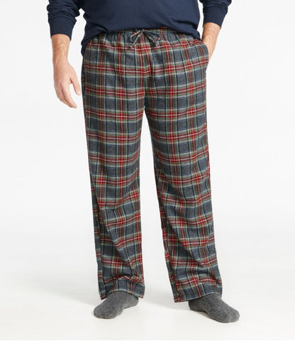 Men's Scotch Plaid Flannel Sleep Pants - US 3306