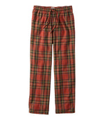 Men's Scotch Plaid Flannel Sleep Pants - US 8299