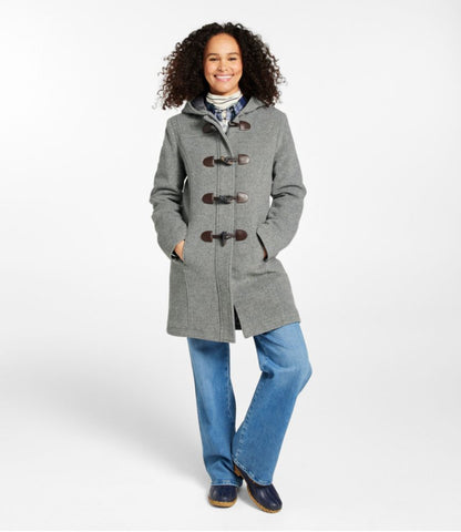 Women's Classic Lambswool Duffel Coat - US 9830