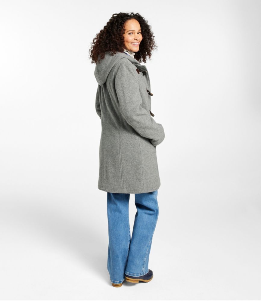 Women's Classic Lambswool Duffel Coat - US 9830