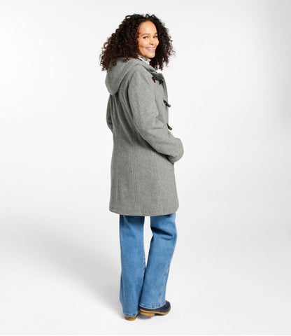 Women's Classic Lambswool Duffel Coat - US 9830