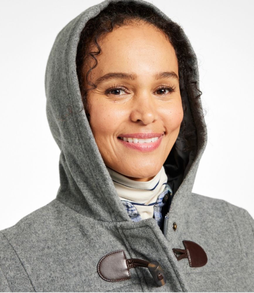Women's Classic Lambswool Duffel Coat - US 9830