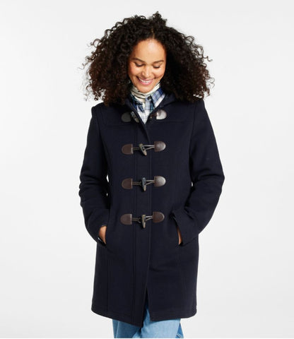 Women's Classic Lambswool Duffel Coat - US 5687