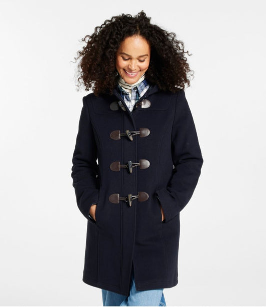 Women's Classic Lambswool Duffel Coat - US 5687