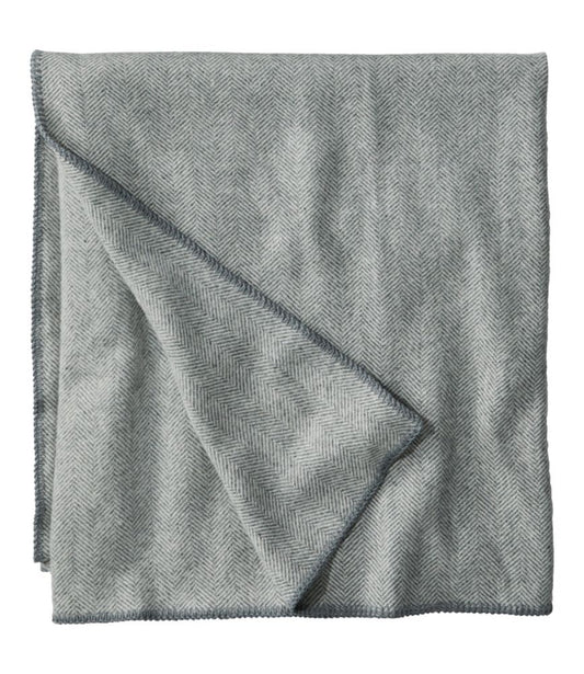 Washable Wool Blanket, Herringbone - US 1855