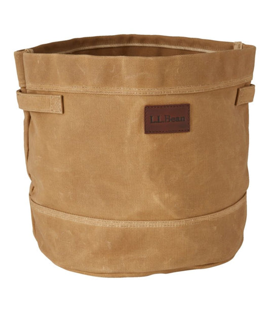 Waxed-Canvas Storage Tote - US 0912