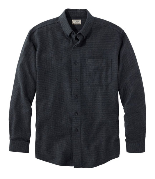 Men's Wicked Good Flannel Shirt, Traditional Fit, Houndstooth - US 9633