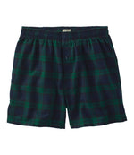 Men's Scotch Plaid Flannel Boxers - US 8047