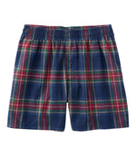 Men's Scotch Plaid Flannel Boxers - US 8070