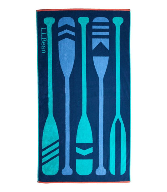 Seaside Beach Towel, Paddles - US 0973