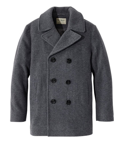 Men's L.L.Bean Wool Peacoat - US 7241