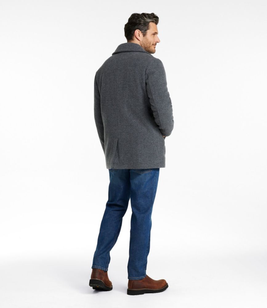 Men's L.L.Bean Wool Peacoat - US 7241
