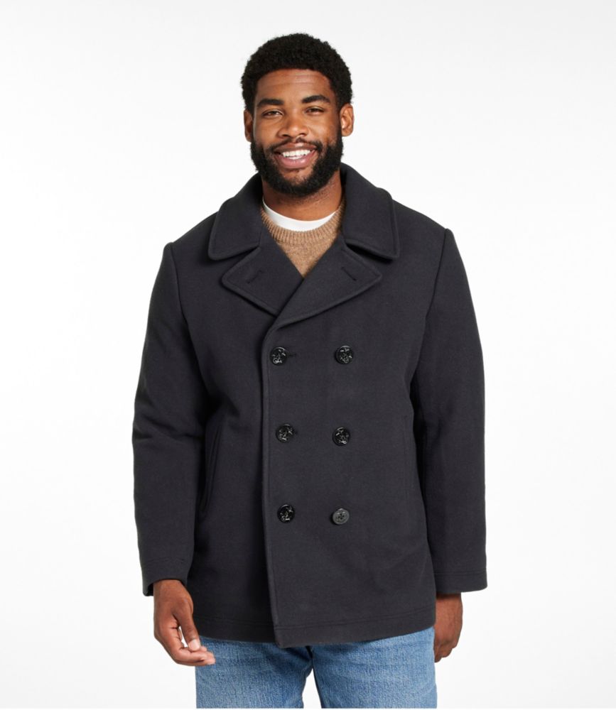 Men's L.L.Bean Wool Peacoat - US 8372