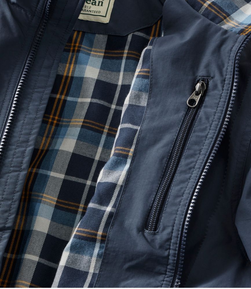 Men's Warm-Up Jacket, Flannel-Lined - US 3933