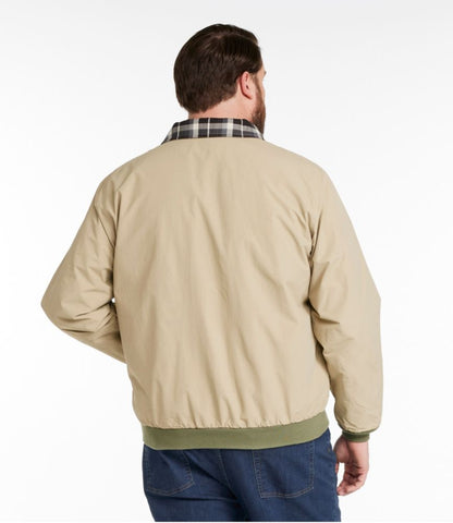 Men's Warm-Up Jacket, Flannel-Lined - US 7419